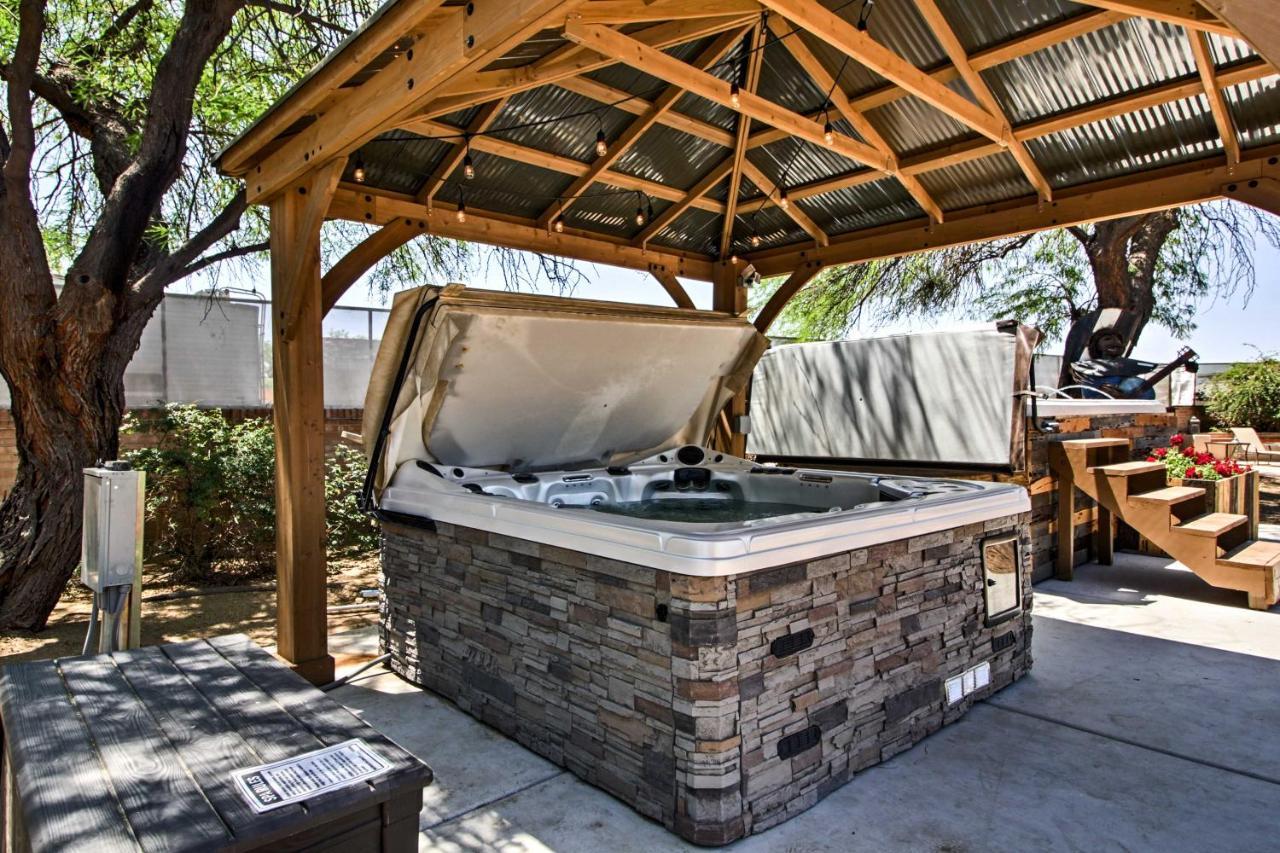 Pet-Friendly Tucson Casita Shared Hot Tub And Porch 빌라 외부 사진