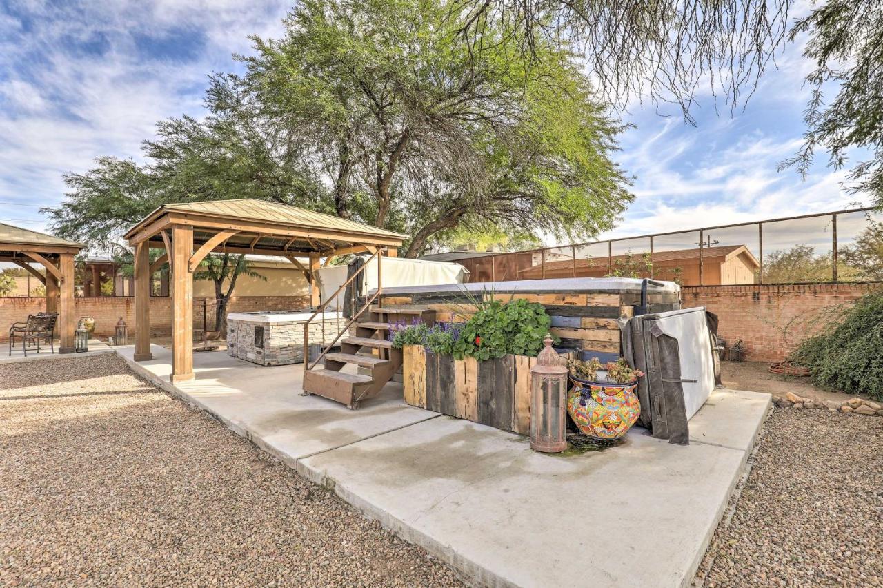 Pet-Friendly Tucson Casita Shared Hot Tub And Porch 빌라 외부 사진