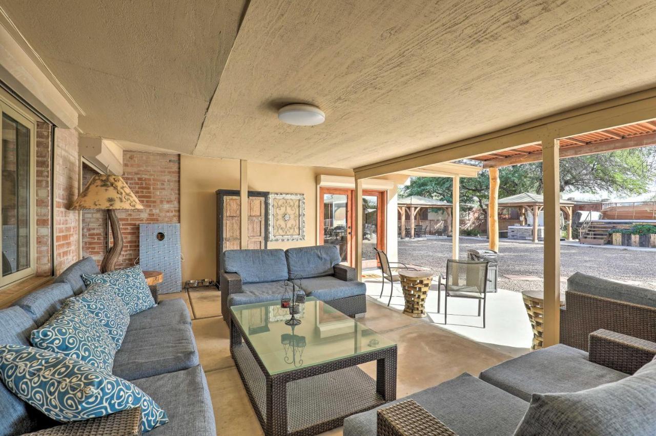 Pet-Friendly Tucson Casita Shared Hot Tub And Porch 빌라 외부 사진