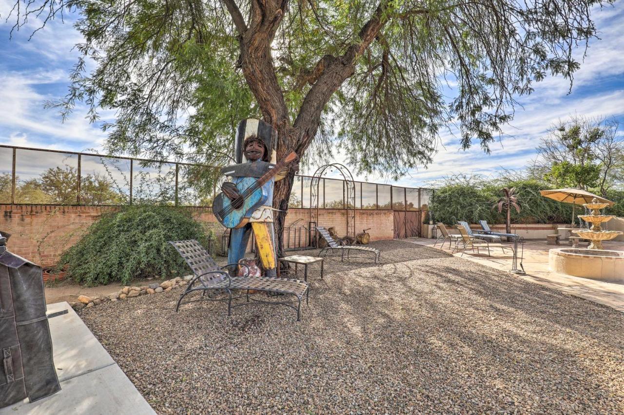 Pet-Friendly Tucson Casita Shared Hot Tub And Porch 빌라 외부 사진
