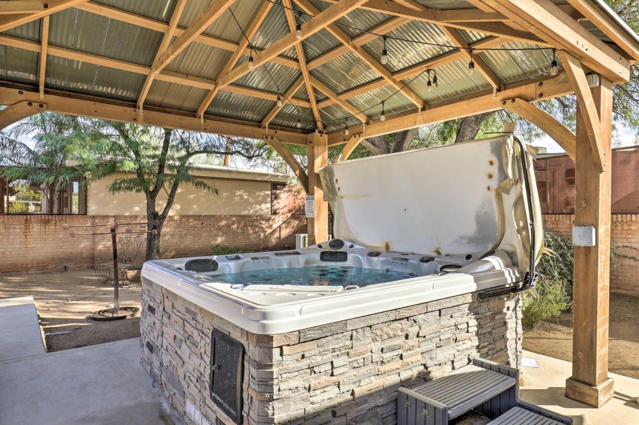 Pet-Friendly Tucson Casita Shared Hot Tub And Porch 빌라 외부 사진